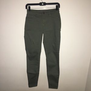 Blue Spice Olive Green Jeans